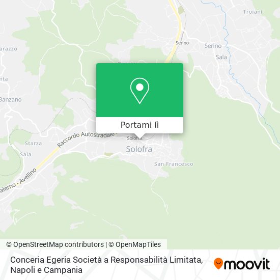 Mappa Conceria Egeria Società a Responsabilità Limitata
