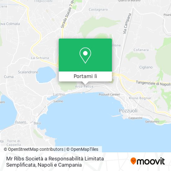 Mappa Mr Ribs Società a Responsabilità Limitata Semplificata