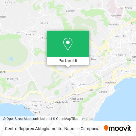 Mappa Centro Rappres.Abbigliamento