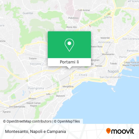 Mappa Montesanto