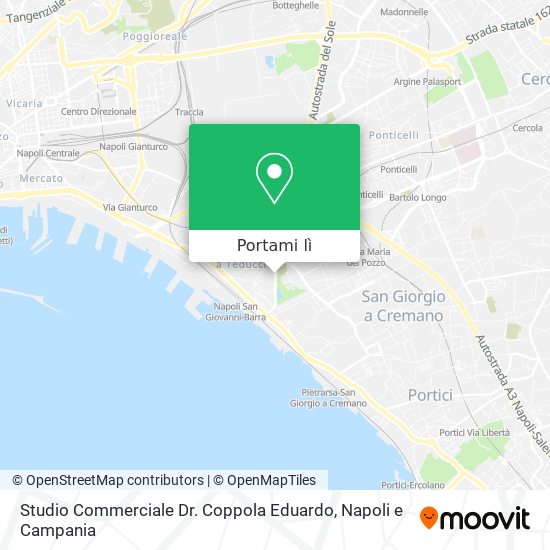 Mappa Studio Commerciale Dr. Coppola Eduardo