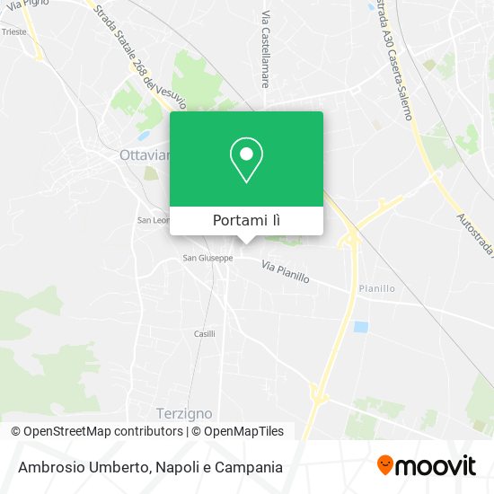 Mappa Ambrosio Umberto