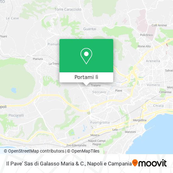 Mappa Il Pave' Sas di Galasso Maria & C.