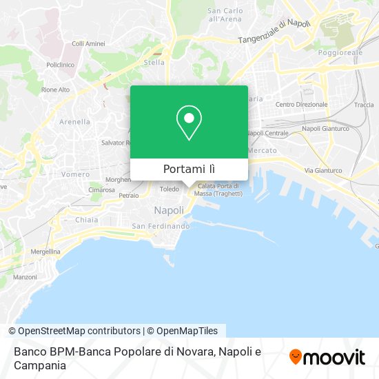 Mappa Banco BPM-Banca Popolare di Novara