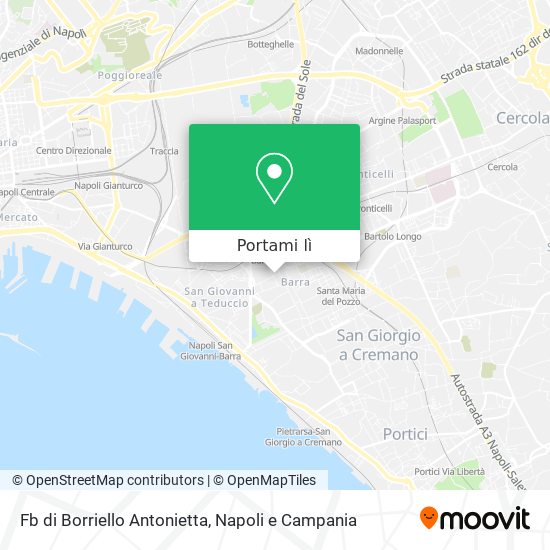 Mappa Fb di Borriello Antonietta