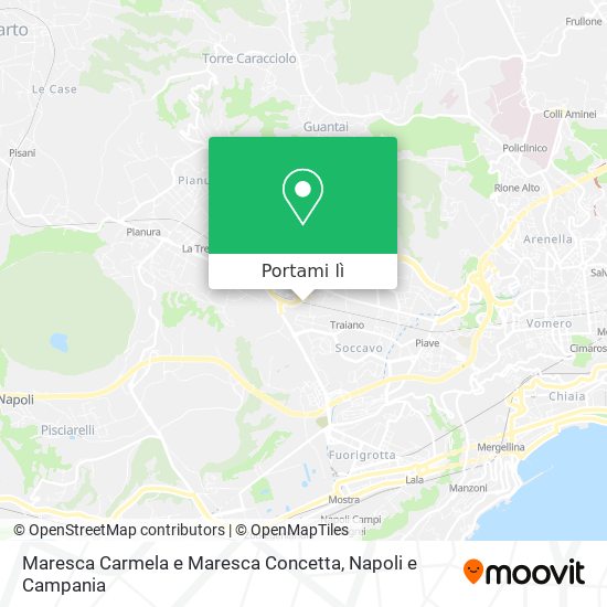 Mappa Maresca Carmela e Maresca Concetta