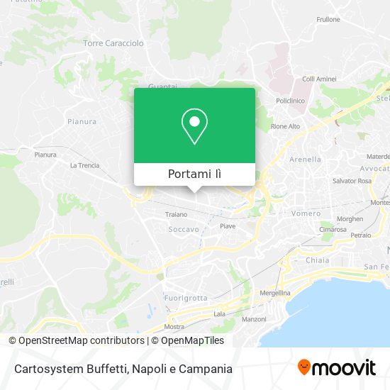 Mappa Cartosystem Buffetti
