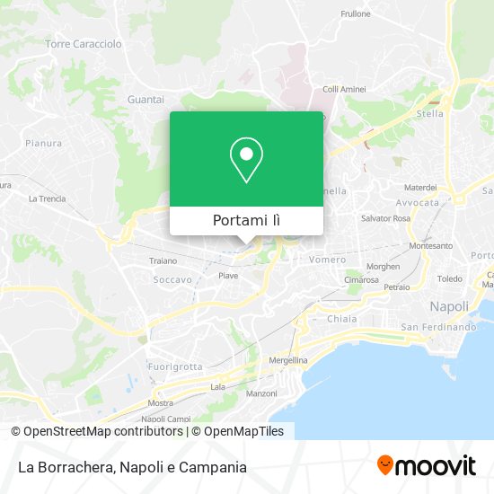 Mappa La Borrachera