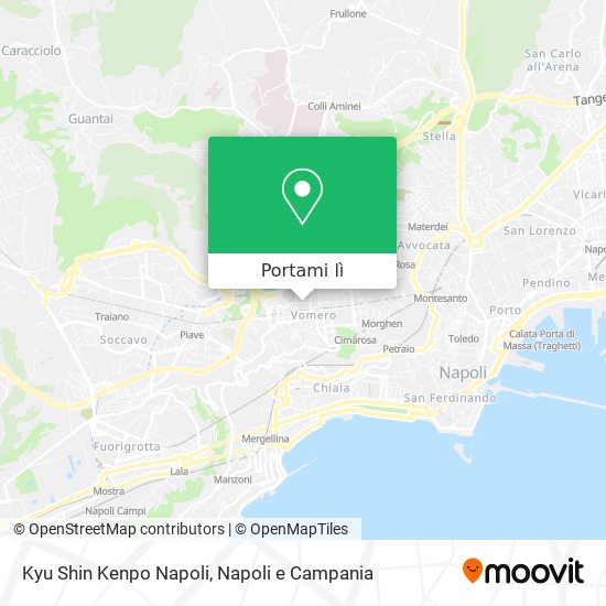 Mappa Kyu Shin Kenpo Napoli