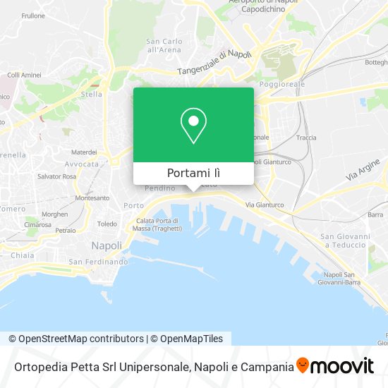 Mappa Ortopedia Petta Srl Unipersonale