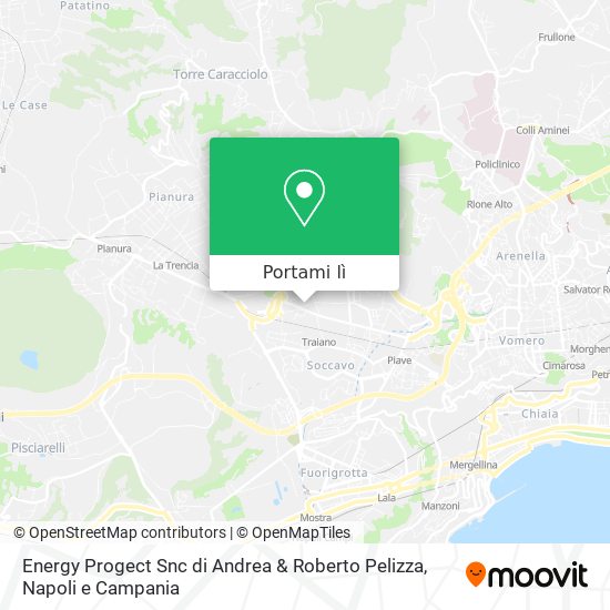 Mappa Energy Progect Snc di Andrea & Roberto Pelizza