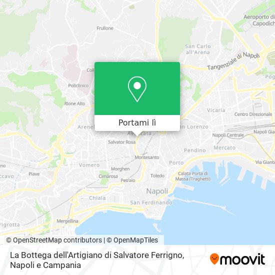 Mappa La Bottega dell'Artigiano di Salvatore Ferrigno