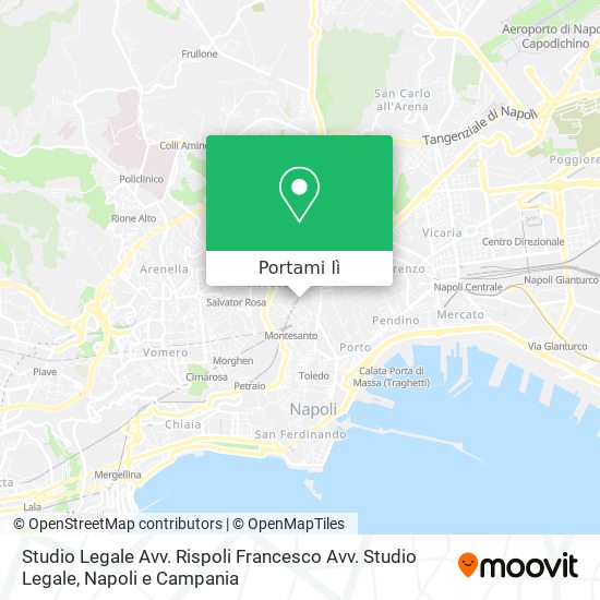 Mappa Studio Legale Avv. Rispoli Francesco Avv. Studio Legale