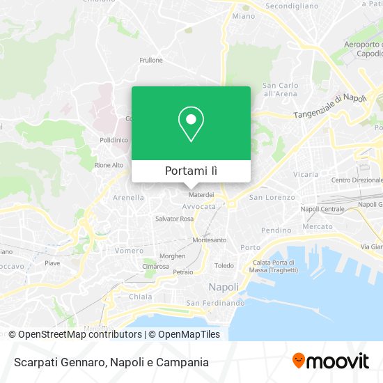 Mappa Scarpati Gennaro