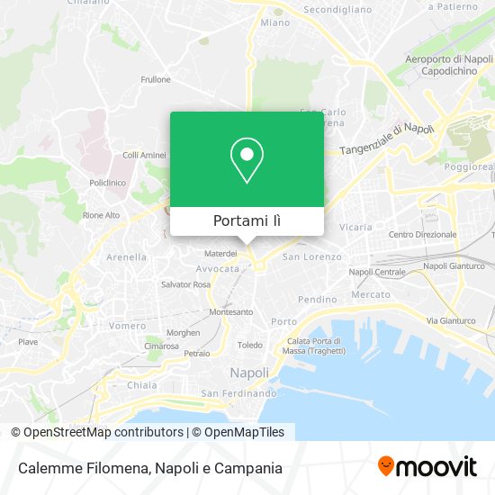 Mappa Calemme Filomena