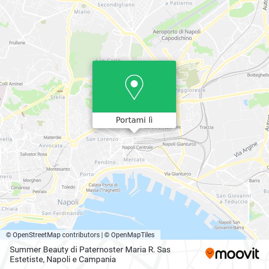 Mappa Summer Beauty di Paternoster Maria R. Sas Estetiste