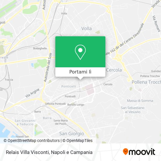 Mappa Relais Villa Visconti