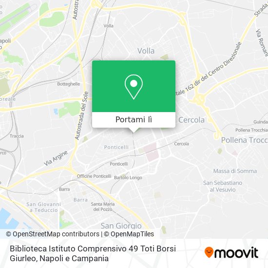 Mappa Biblioteca Istituto Comprensivo 49 Toti Borsi Giurleo
