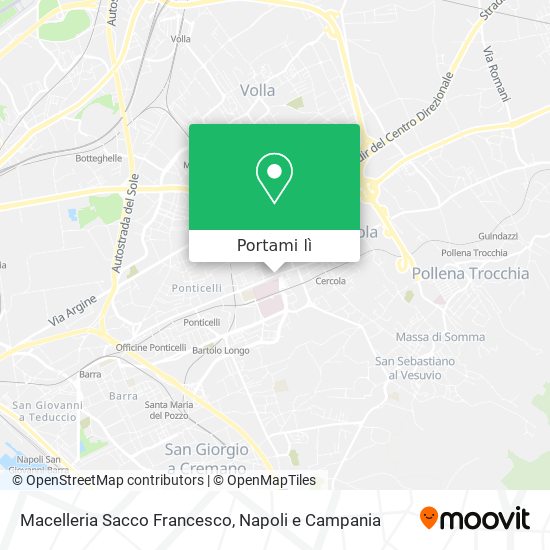 Mappa Macelleria Sacco Francesco