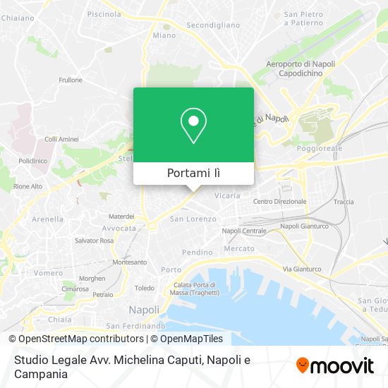 Mappa Studio Legale Avv. Michelina Caputi