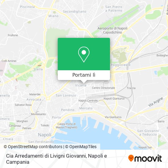 Mappa Cia Arredamenti di Livigni Giovanni