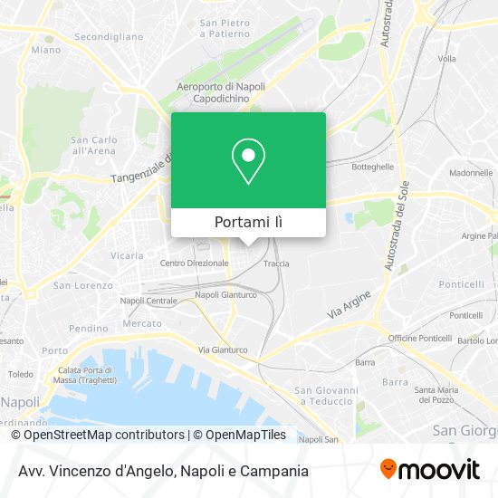 Mappa Avv. Vincenzo d'Angelo
