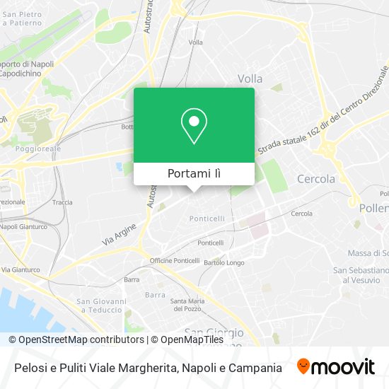 Mappa Pelosi e Puliti Viale Margherita