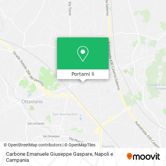 Mappa Carbone Emanuele Giuseppe Gaspare
