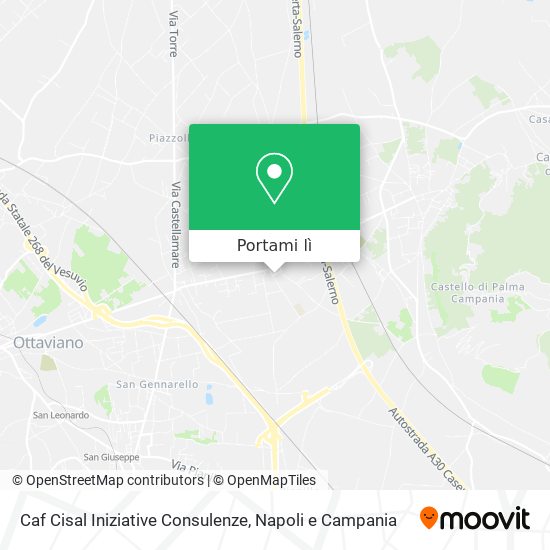 Mappa Caf Cisal Iniziative Consulenze