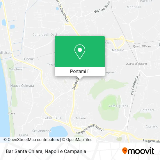 Mappa Bar Santa Chiara