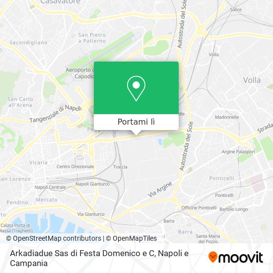 Mappa Arkadiadue Sas di Festa Domenico e C