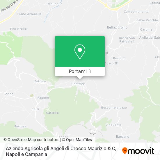 Mappa Azienda Agricola gli Angeli di Crocco Maurizio & C