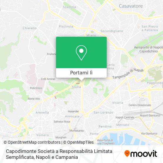 Mappa Capodimonte Società a Responsabilità Limitata Semplificata