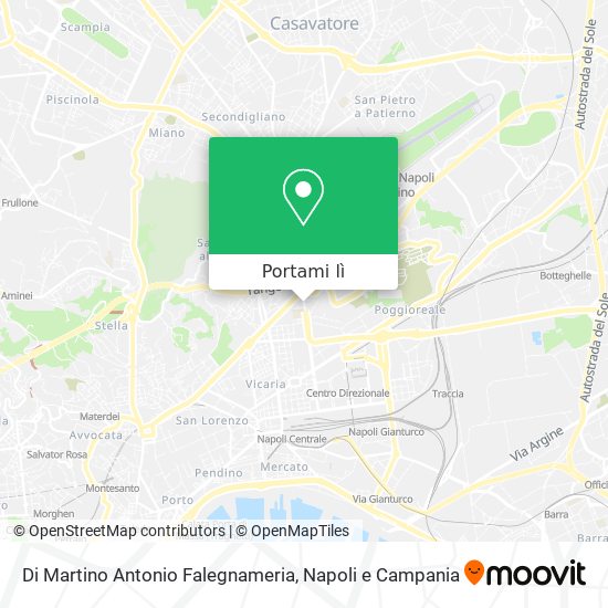Mappa Di Martino Antonio Falegnameria