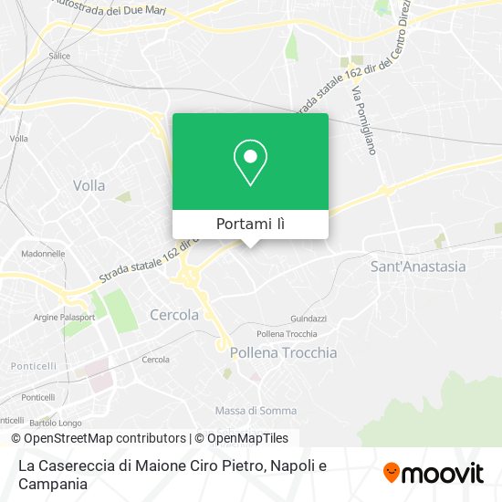 Mappa La Casereccia di Maione Ciro Pietro