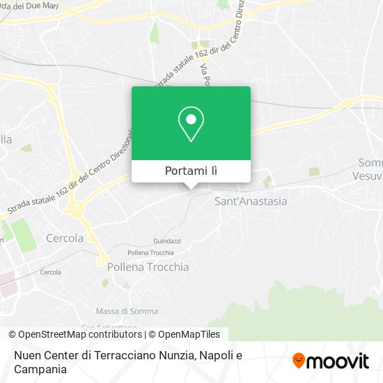 Mappa Nuen Center di Terracciano Nunzia