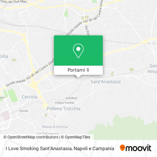 Mappa I Love Smoking Sant'Anastasia
