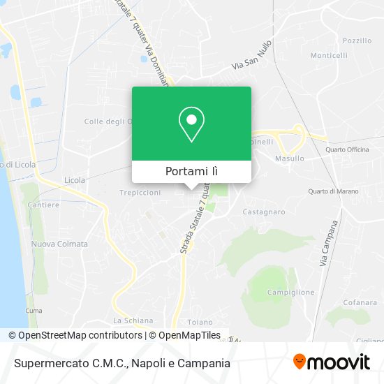 Mappa Supermercato C.M.C.