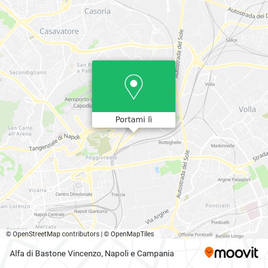 Mappa Alfa di Bastone Vincenzo