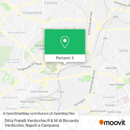 Mappa Ditta Fratelli Verdicchio R & M di Riccardo Verdicchio