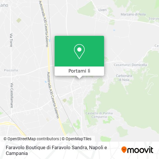 Mappa Faravolo Boutique di Faravolo Sandra