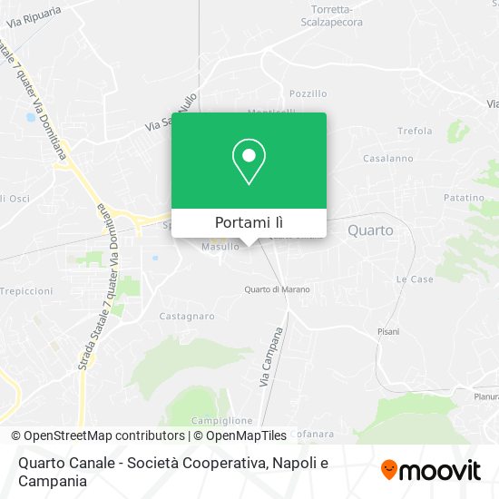 Mappa Quarto Canale - Società Cooperativa