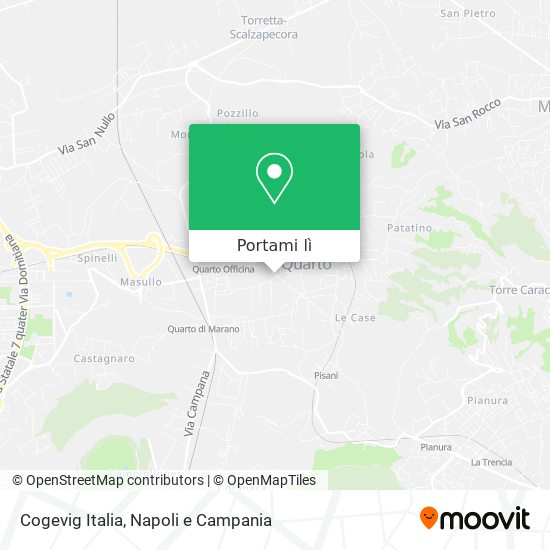 Mappa Cogevig Italia