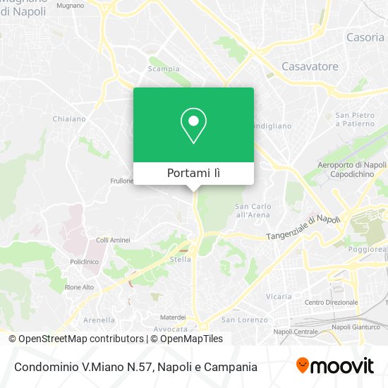 Mappa Condominio V.Miano N.57