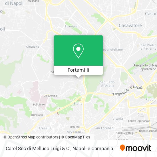 Mappa Carel Snc di Melluso Luigi & C.