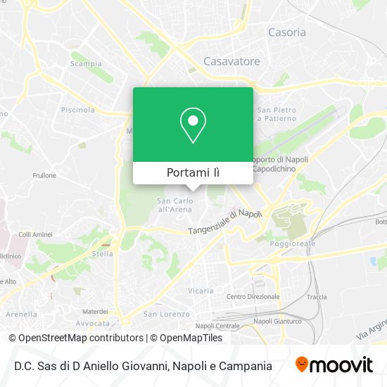 Mappa D.C. Sas di D Aniello Giovanni