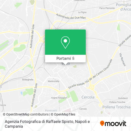 Mappa Agenzia Fotografica di Raffaele Spisto