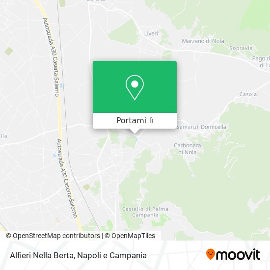 Mappa Alfieri Nella Berta