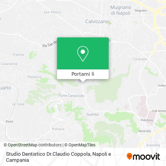Mappa Studio Dentistico Dr.Claudio Coppola
