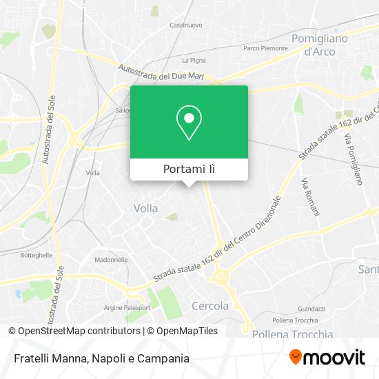 Mappa Fratelli Manna